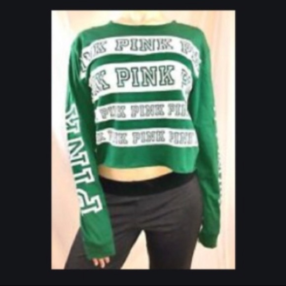 PINK Victoria's Secret Tops - VS PINK Cropped Tee